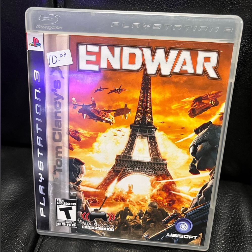 Sony Black Video Game Tom Clancy's EndWar